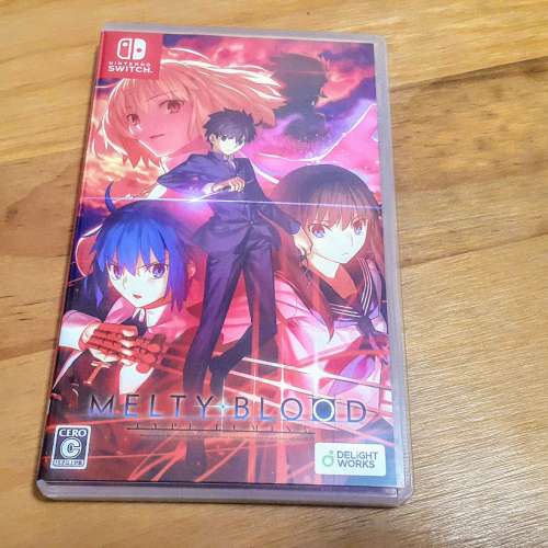 Switch MELTY BLOOD  TYPE LUMINA 月姬格鬥 日文版(有中文) 新淨(港鐵深水埗站)交收