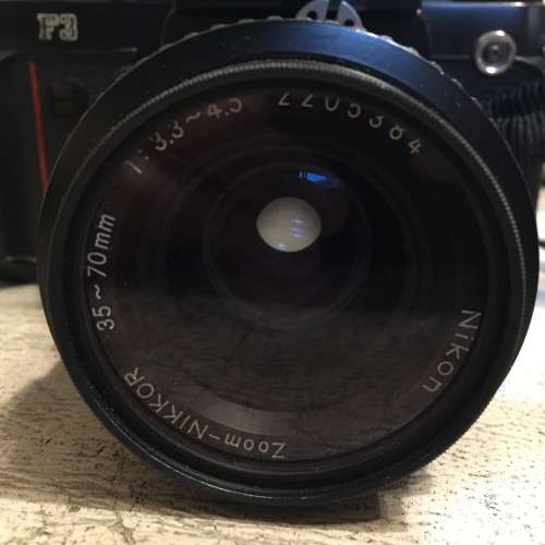 Nikon F3 HP w Nikkor  35-70 zoom F3.5-4.5