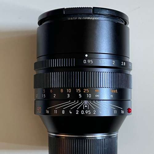 Leica Noctilux-M 50mm F0.95 ASPH Black