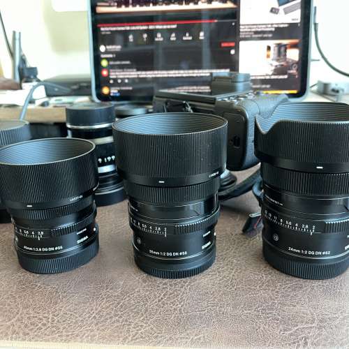 Sigma 24mm f2 / 35mm f2 / 45mm f2 DG DN Leica L mount sl sl2