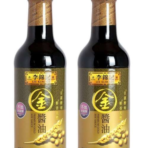 李錦記 金醬油 500 ml x 2枝