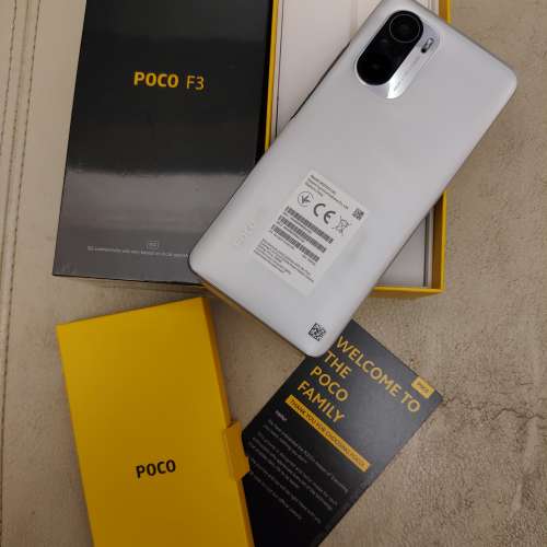 99%新『港行』小米 POCO F3 白色 8+256Gb