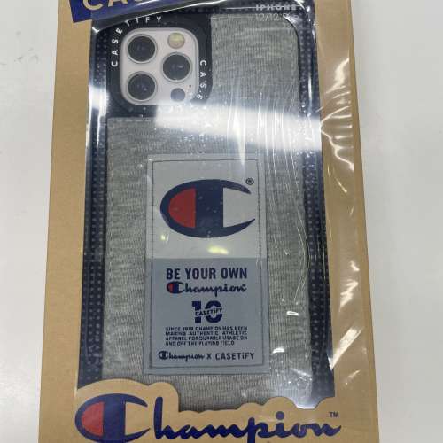 iphone 12/pro casetify x Champion聯動限定case