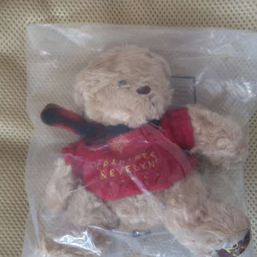 絕版收藏 正貨 全新 Crabtree and Evelyn Bear 小熊毛公仔 熊公仔 Teddy Bear