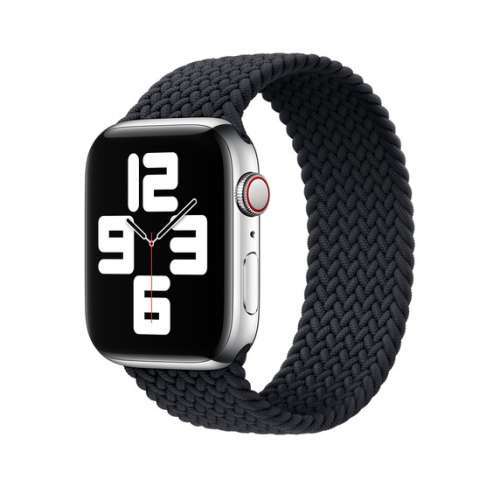 Apple Watch Solo Loop單圈編織錶帶（木炭色）Size 7