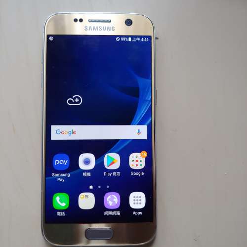 已過保99%金色 samsung s7 4+32gb單機一台。比老人用或裝安心出行一流。