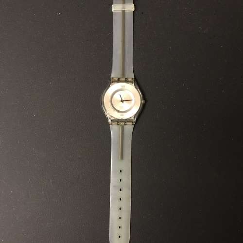 95%new Swatch 半透明超薄手錶