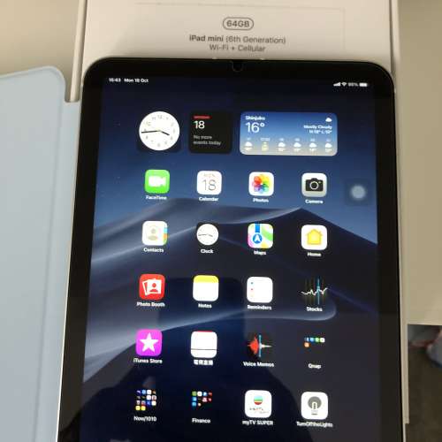 iPad mini 6 64G 星光色 5G版本 99.9%新