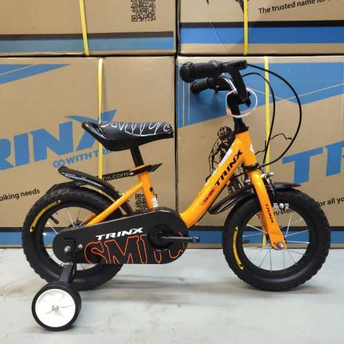 《送兒童頭盔》TRINX Smile 1401 14吋 兒童單車- (連輔助轆)＊童車首選＊