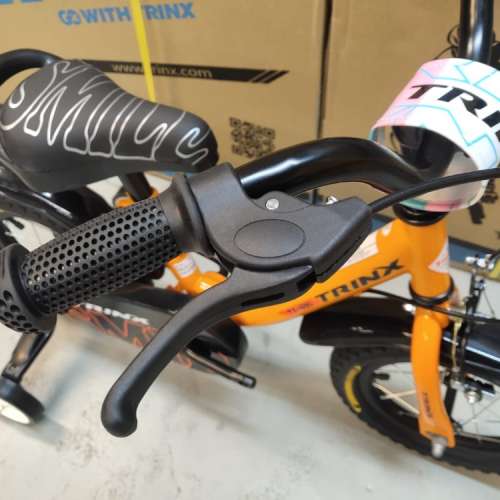 《送兒童頭盔》TRINX Smile 1401 14吋 兒童單車- (連輔助轆)＊童車首選＊