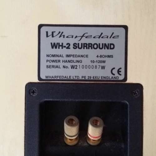 Wharfedale wh-2 小型喇叭 音箱