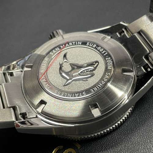 San Martin - 36912 三文治面潛水腕錶