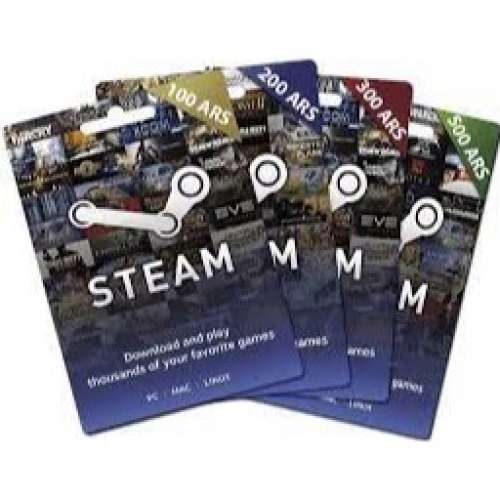 阿根廷 STEAM card 預付卡 錢包充值碼 100 ARS 比索 披索
