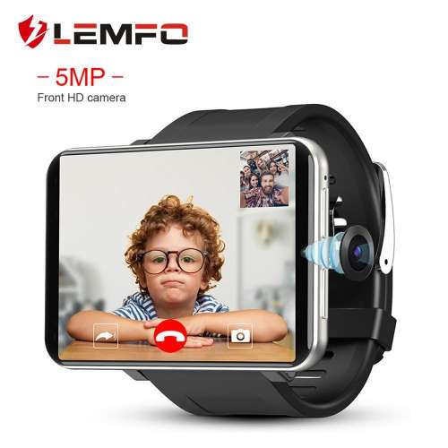 LEMFO LEMT 4G 安卓智能手表2.86吋 螢幕 4G通話上網 2700mAh 3GB + 32GB 雙鏡頭 Go...