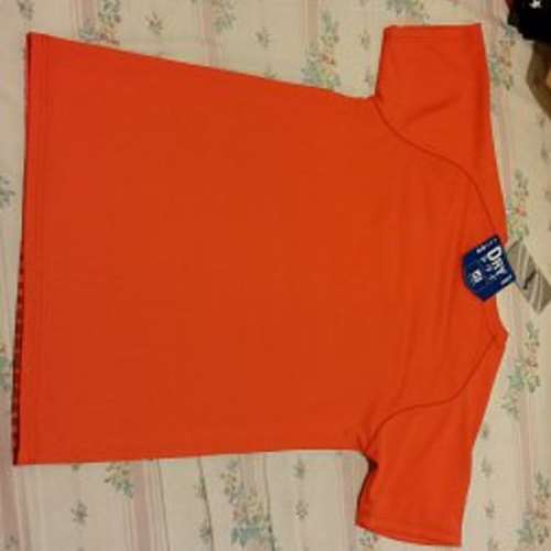 全新 日版 ASICS 紅色吸汗速乾型跑步上衣 中碼