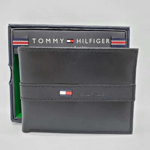 Tommy Hilfiger 兩摺真皮銀包 多色現貨 全新正品