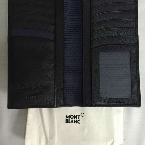 99% NEW Montblanc signature for Good 長形銀包