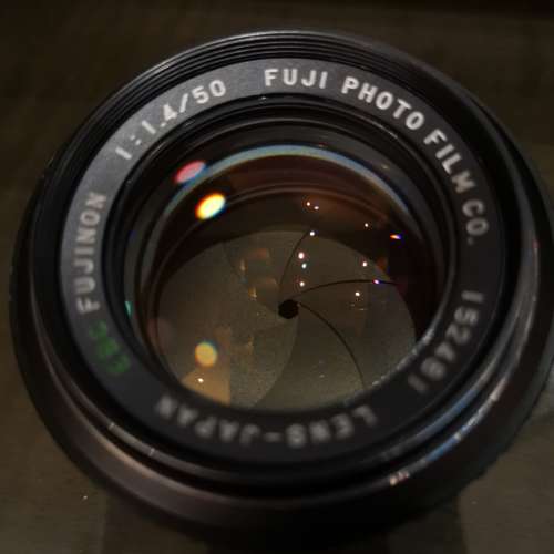 Fujinon EBC 50mm F1.4 M42 mount