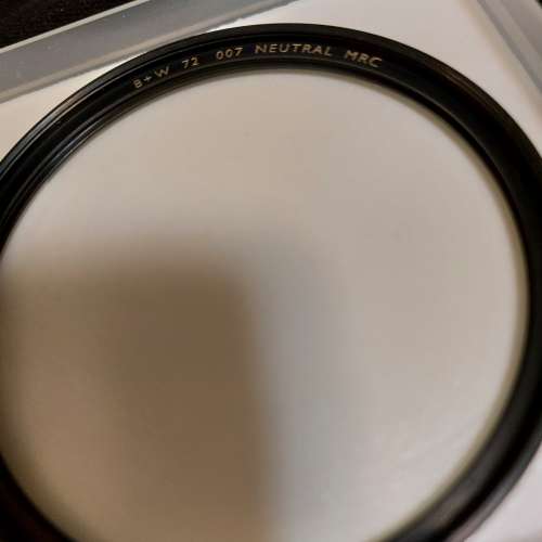 B+W 72mm F-pro 007 Neutral MRC 95%新 uv mcuv