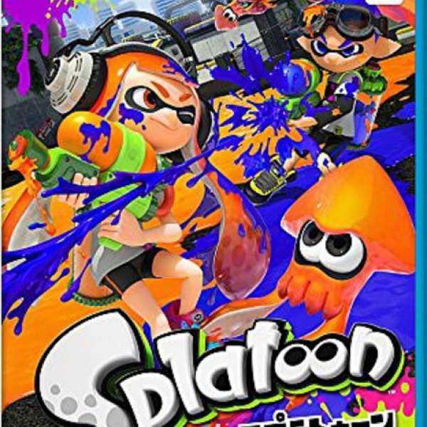 Wii U WiiU 任天堂 Nintendo Splatoon 遊戲 Game 日版 Japan Version