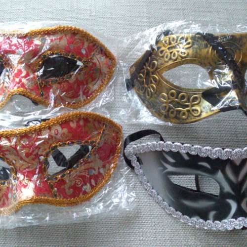 化妝舞會派對面具 Masquerade Party Mask - $90 for 4's