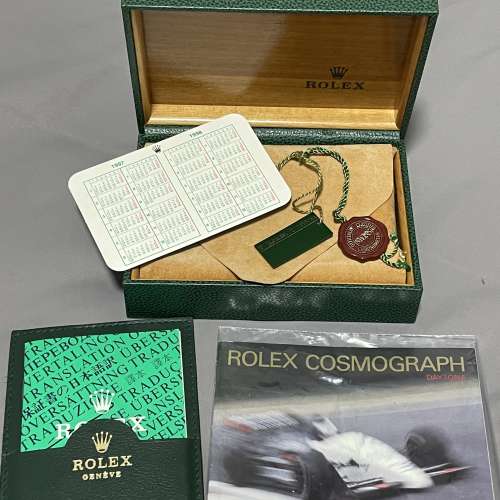 Sell: Rolex Daytona 16520 1998 Booklet 書 + 牌仔 + 日曆卡 + 錶盒