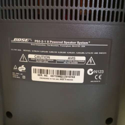 Bose 博士 PS 3&middot;2&middot;1&reg; GS Series II DVD home entertainment system 家庭影院娛樂...
