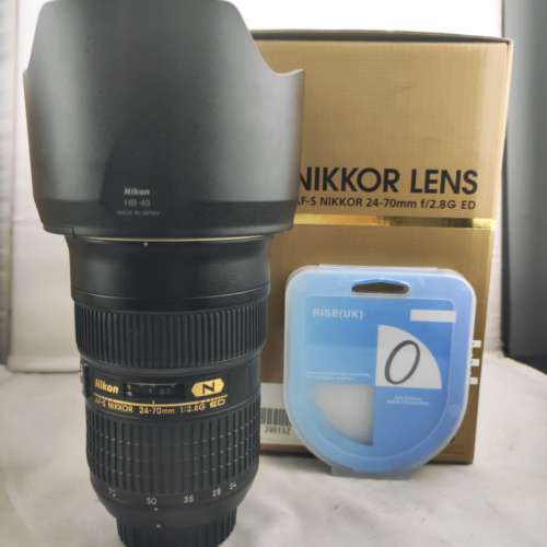 Nikon AF-S 24-70mm F2.8G ED(NIKON) **直落nikon所有單反, 有盒配件齊