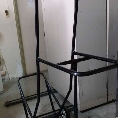 Chair Trolley with Outrigger Black 1200mm(L) x 370mm(W) x 1600mm(H)