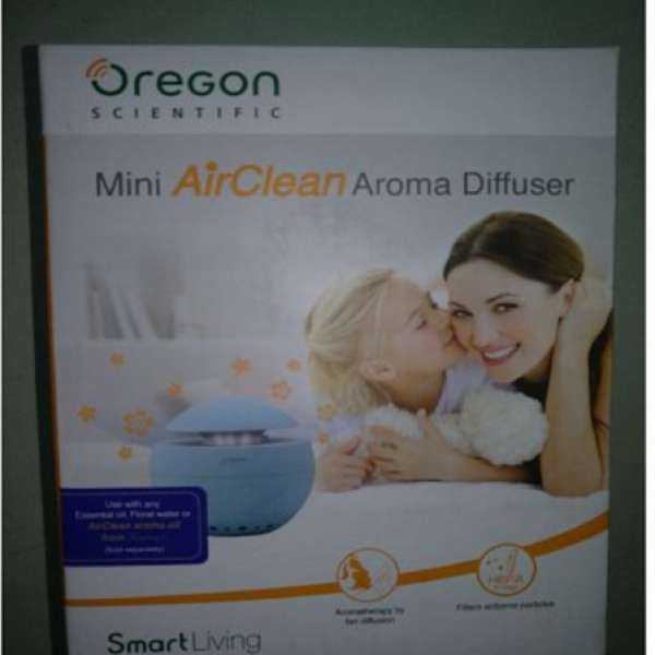 Oregon Scientific mini AirClean aroma diffuser 空氣淨化香薰機
