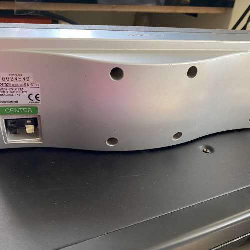 sony 中置喇叭 (新淨如圖) 靚聲