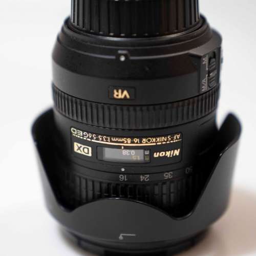 Nikon AF-S DX NIKKOR 16-85mm f/3.5-5.6G ED VR & B+W XS-Pro 67mm