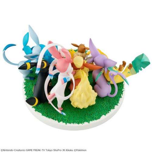 全新行版 Megahouse G.E.M.EX 伊貝家族特典版 寵物小精靈 比卡超 伊貝 Pokemon Pik...