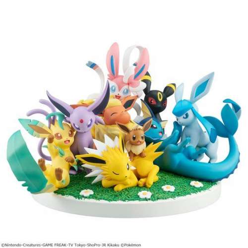 全新行版 Megahouse G.E.M.EX 伊貝家族特典版 寵物小精靈 比卡超 伊貝 Pokemon Pik...