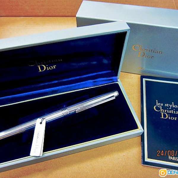 全新 Christian Dior Pen 墨水筆 (銀色)