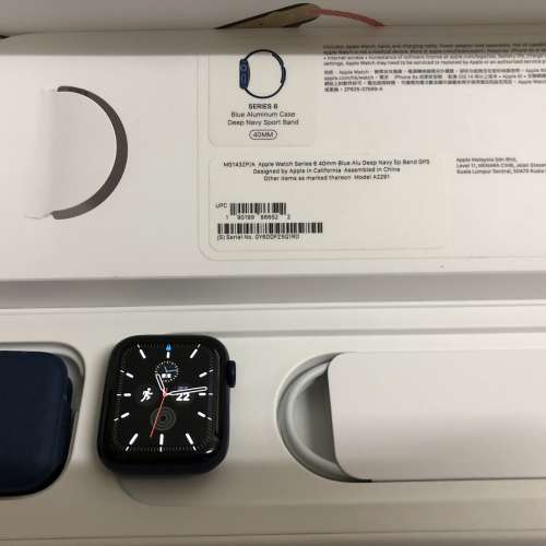 Apple Watch S6 Blue 40mm GPS