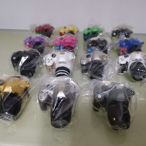 絕版 Pentex 相機扭蛋 全套