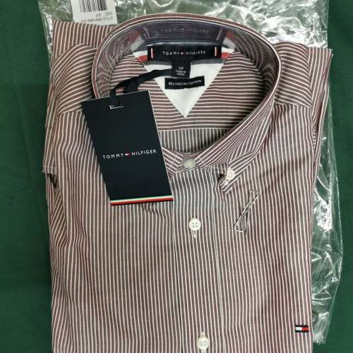 99% NEW 未剪牌 Tommy Hilfiger Regular Fit Shirt S Size 恤衫 男裝 細碼