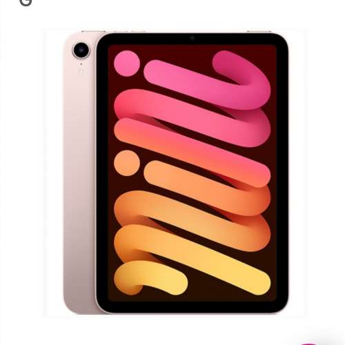 Apple iPad mini 6 256GB WIFI + 5G 粉紅色 全新