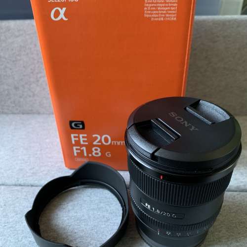 同全新冇分別 行貨過保Sony FE 20mm F1.8 G