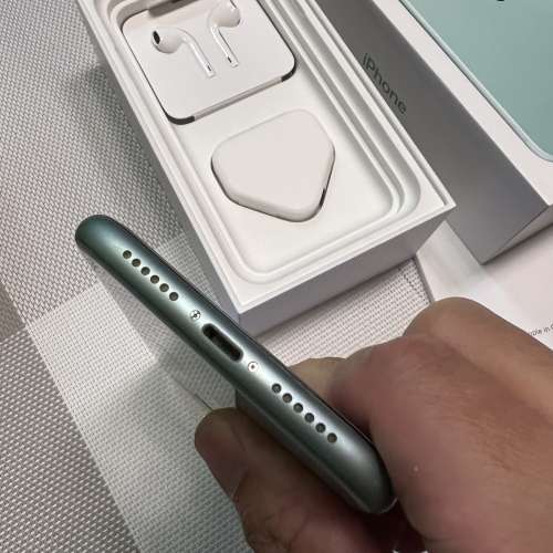 iphone 11 128G 綠色 無花