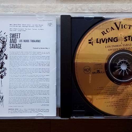 大紅蕃Living Stereo **24K金碟** Los Indios Tabajara Sweet And Savage