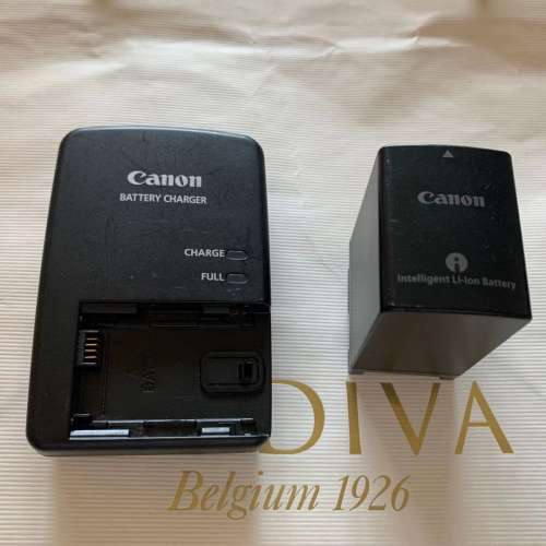 大補品:原廠正貨CANON BP-828特大鋰電及CG-800E智能充電器,適用多款攝錄機!