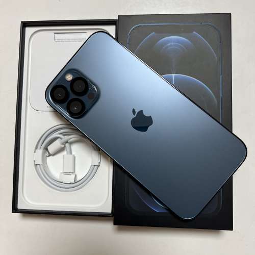 iPhone 12 Pro Max 256GB 太平洋藍色