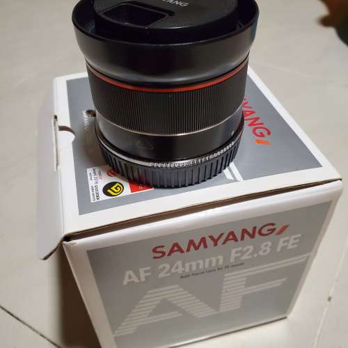 Samyang AF 24mm F2.8 FE not Sony sigma nex