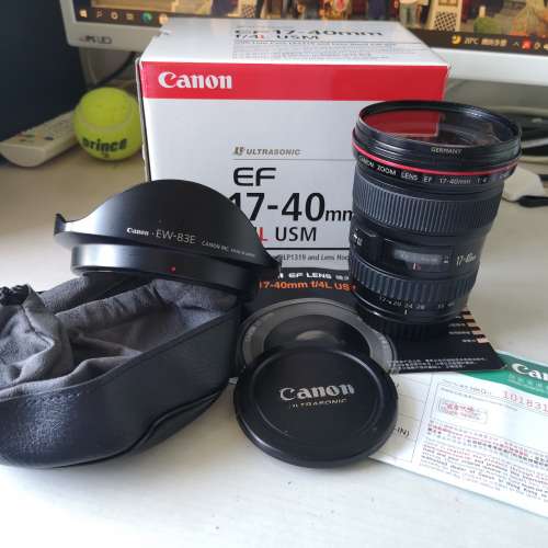 Canon EF Lens 17-40mm F/4 L USM ( Made in Japan )