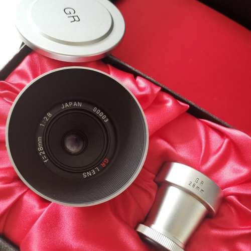 限量生產2000支Collectible Item :  Rare Ricoh GR Lens 28mm F2.8 L39 LTM for Leica