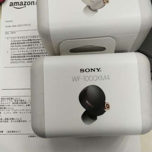 買賣全新及二手藍芽免提, 手機通訊- Sony WF1000XM4 全新未開封日本