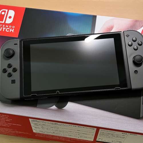 Switch 舊板 細電 全套有盒