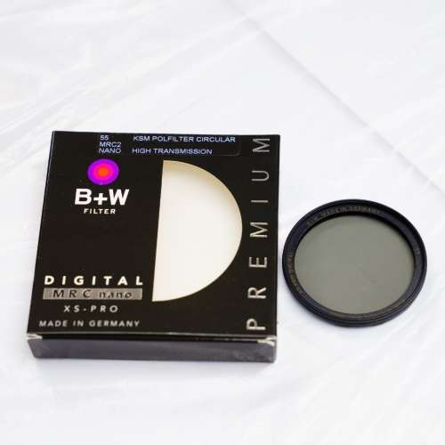 B+W XS-PRO MRC nano KSM Polfilter Circular High Transmission (CPL) 偏光鏡 55mm